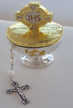 First Holy Communion Chalice Rosary Holder